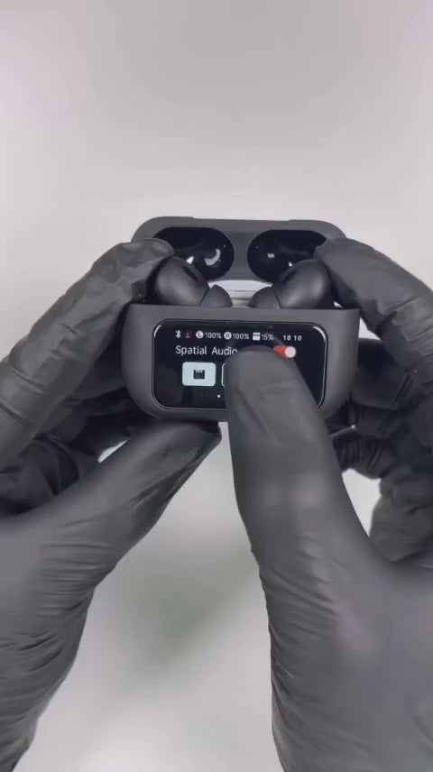 A9 PRO Earpods Noise Canceling Bluetooth Wireless Earbuds Earphone with LED Display