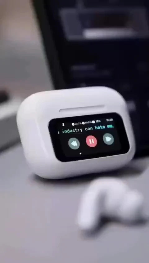 A9 PRO Earpods Noise Canceling Bluetooth Wireless Earbuds Earphone with LED Display