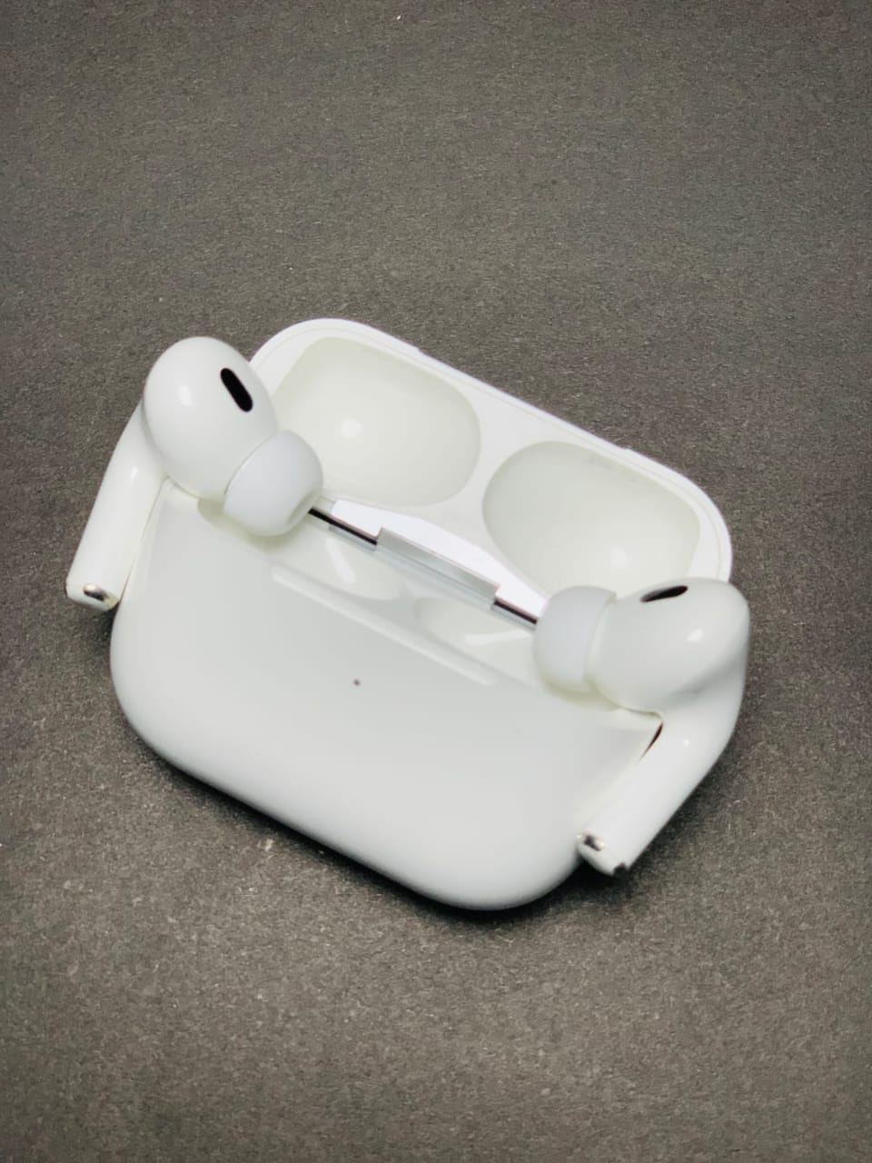 Airpods Pro With Apple Logo
