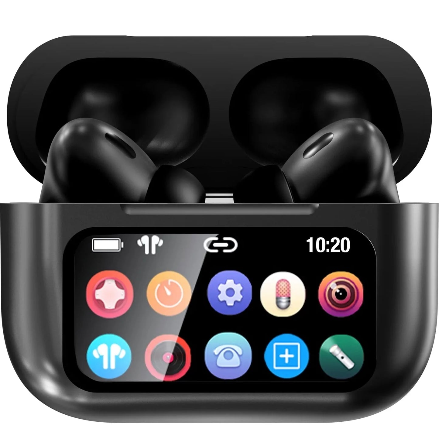 A9 PRO Earpods Noise Canceling Bluetooth Wireless Earbuds Earphone with LED Display